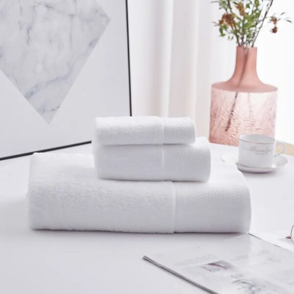 White Towel Bath Collection