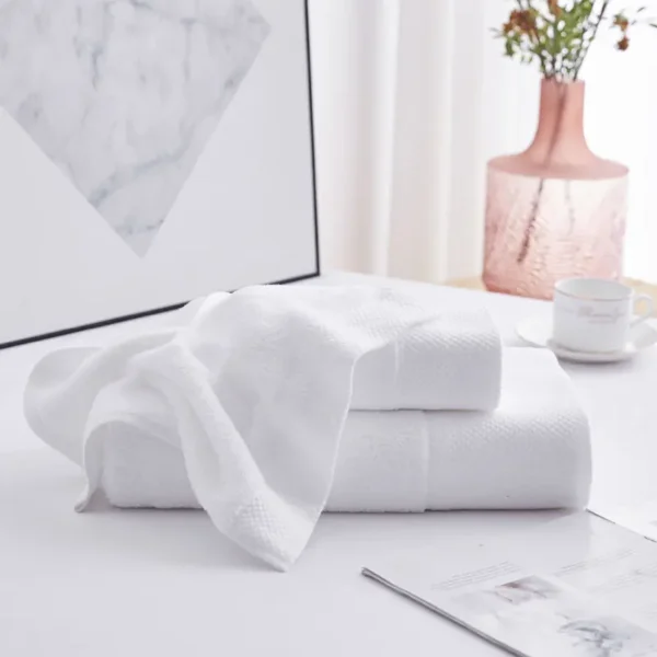 White Towel Bath Collection - Image 2